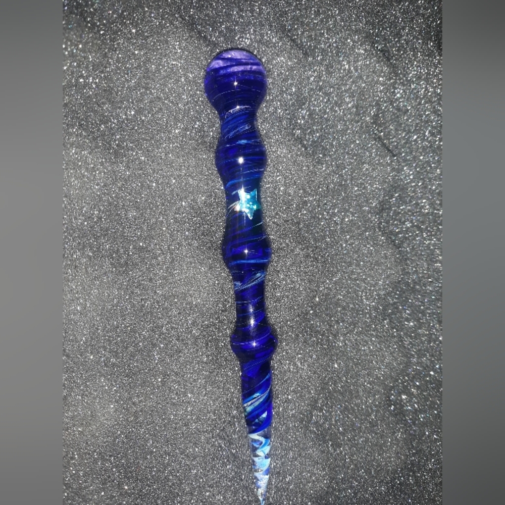 Cobalt hair pin